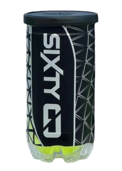 Tubo de pelotas Sixty Premium X2